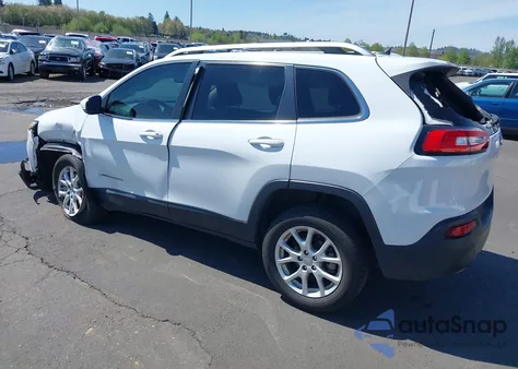 2015 Jeep Cherokee Latitude из США, поврежденный, VIN 1C4PJLCB0FW616538